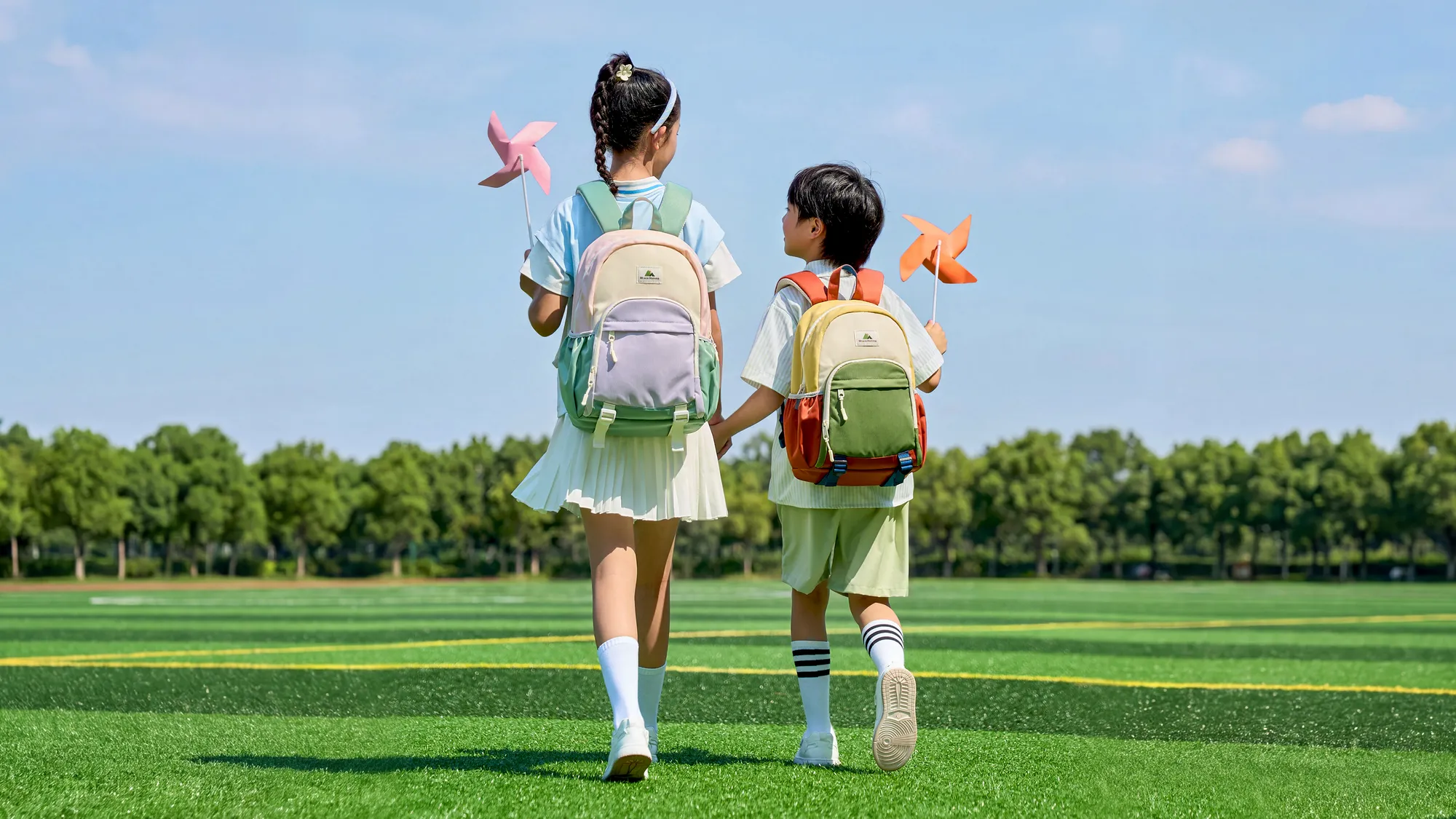 A family day out with Mr.ace Homme Kids backpacks
